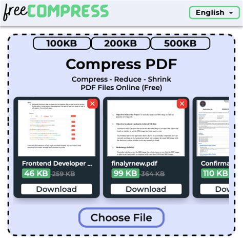 Compress PDF to 100MB: Reduce & Resize Online! (Free).